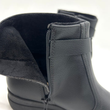 Modare 7085-101 Flat Ankle Boot in Black